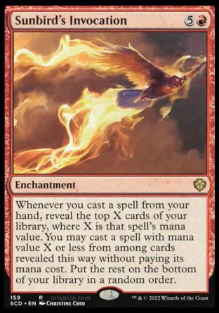 Sunbird's Invocation (Starter Commander Decks) Trading Card