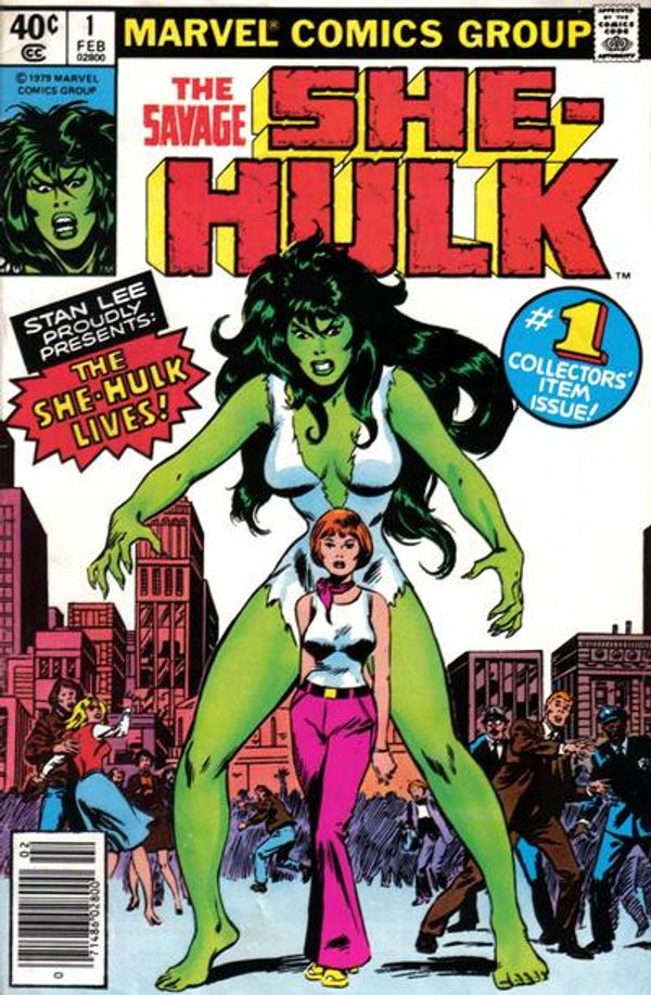 The Savage She-Hulk #1 (Newsstand Edition)