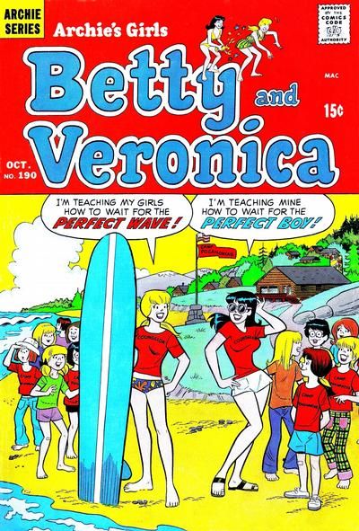 Archie's Girls Betty and Veronica #190 Comic