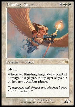 Blinding Angel (Nemesis) Trading Card