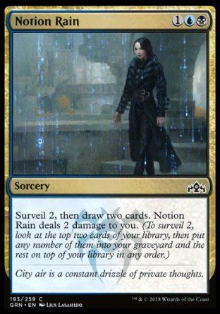 Notion Rain (Guilds of Ravnica) Trading Card