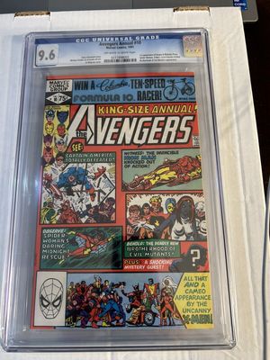 日本産】 アメコミリーフ 9.0 CGC #10 Annual Avengers アメコミ