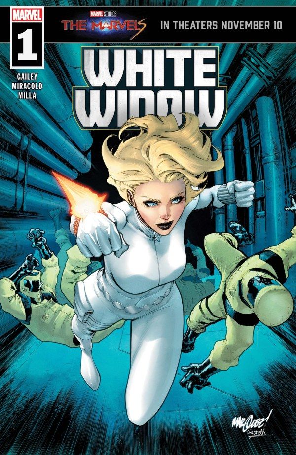 White Widow Comic