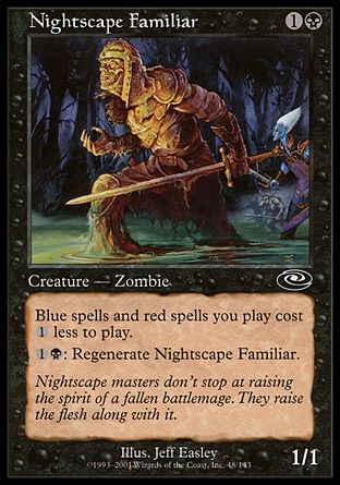 Nightscape Familiar (Planeshift) Trading Card