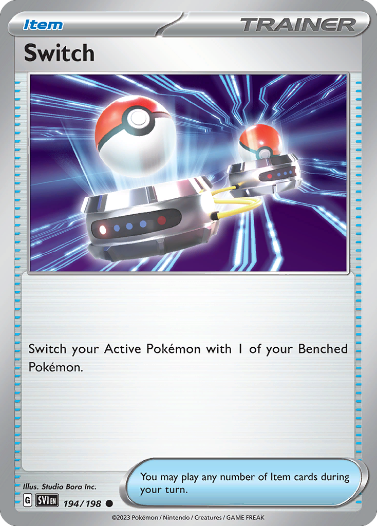 Switch (194/198) - Scarlet & Violet Pokémon Card