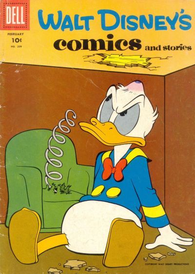 Walt Disney's Comics and Stories #209 Comic