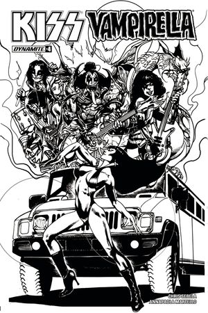 Kiss/Vampirella #4 (Cover G 25 Copy Castro Cover)