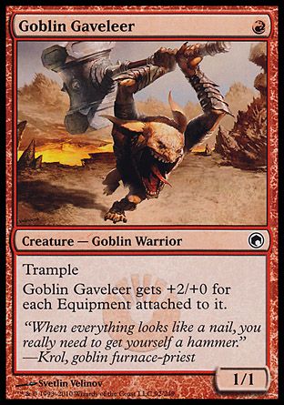 Goblin Gaveleer (Scars of Mirrodin) Trading Card