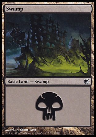 Swamp (Scars of Mirrodin) Trading Card