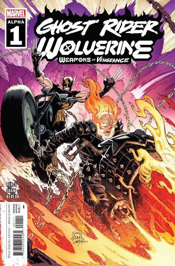 Ghost Rider / Wolverine: Weapons of Vengeance Alpha #1 Comic