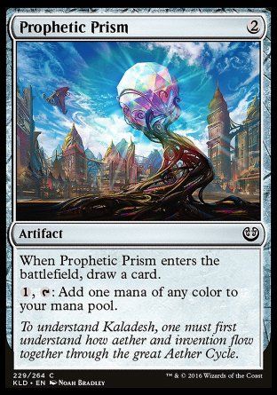 Prophetic Prism (Kaladesh) Trading Card