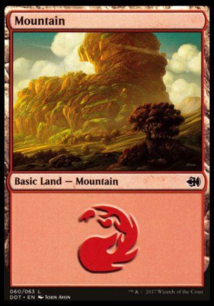 Mountain (Merfolks vs. Goblins) Trading Card