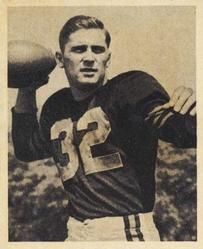 Johnny Lujack 1948 Bowman #3 Sports Card