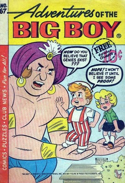 Adventures of Big Boy #67 [East] Comic