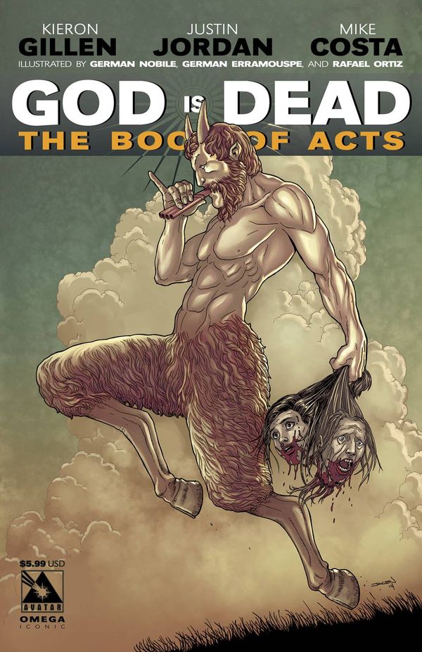 God Is Dead Book Of Acts Omega #2 (Iconic Cover)