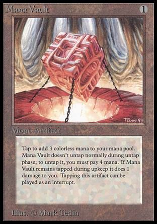 Mana Vault (Beta) Trading Card