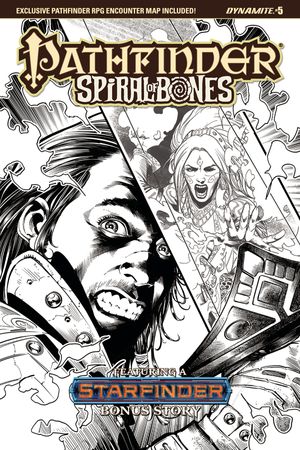 Pathfinder Spiral Of Bones #5 (Cover E 20 Copy Santucci B&w I)