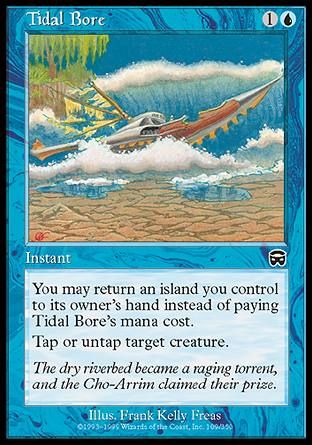 Tidal Bore (Mercadian Masques) Trading Card