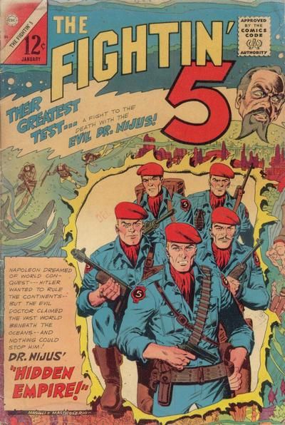Fightin' Five #36 Comic