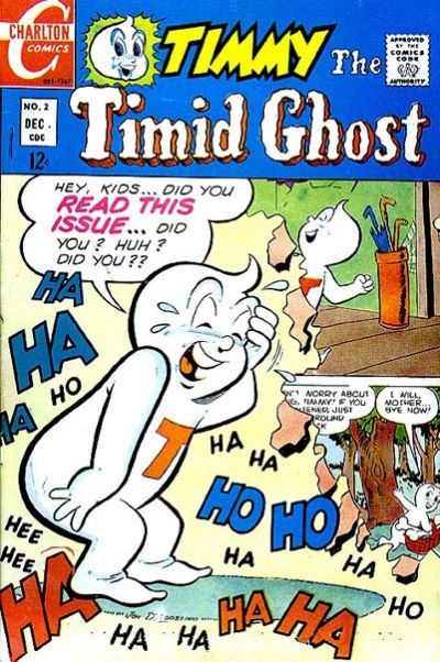 Timmy the Timid Ghost #2 Comic