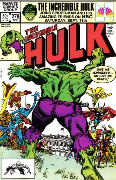 Incredible Hulk #278 Comic