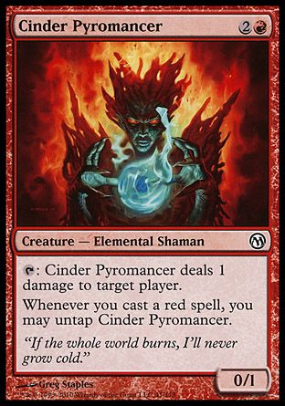 Cinder Pyromancer (Duels of the Planeswalkers) Trading Card