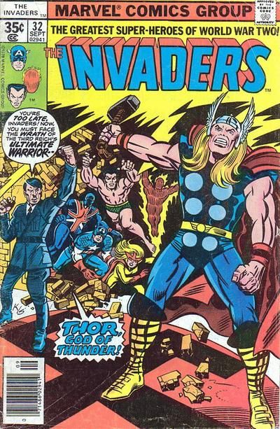 The Invaders #32 Comic