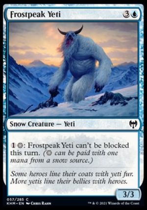 Frostpeak Yeti (Kaldheim)