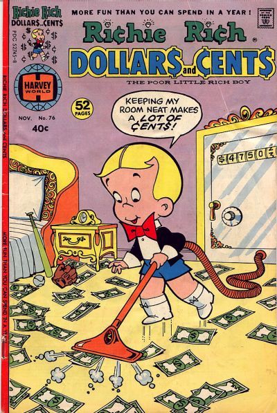 Richie Rich Dollars and Cents #76 Comic