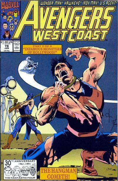Avengers West Coast #78 Comic