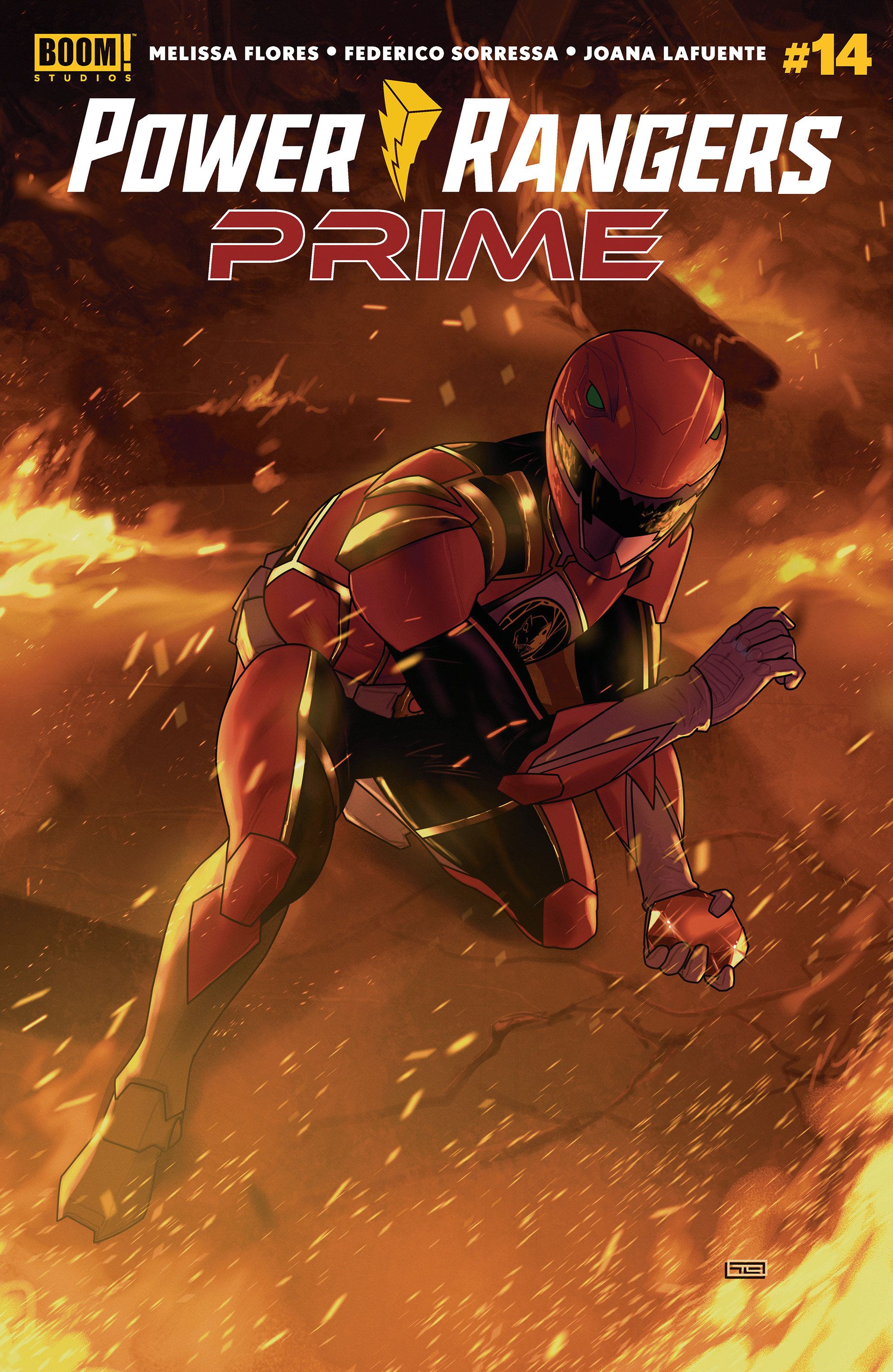 Power Rangers Prime #14 (H Foc Reveal Variant Dressed Clarke) Comic