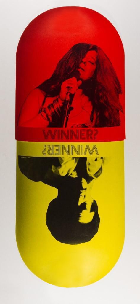 "Winner?" Headshop Poster 1970 Concert Poster