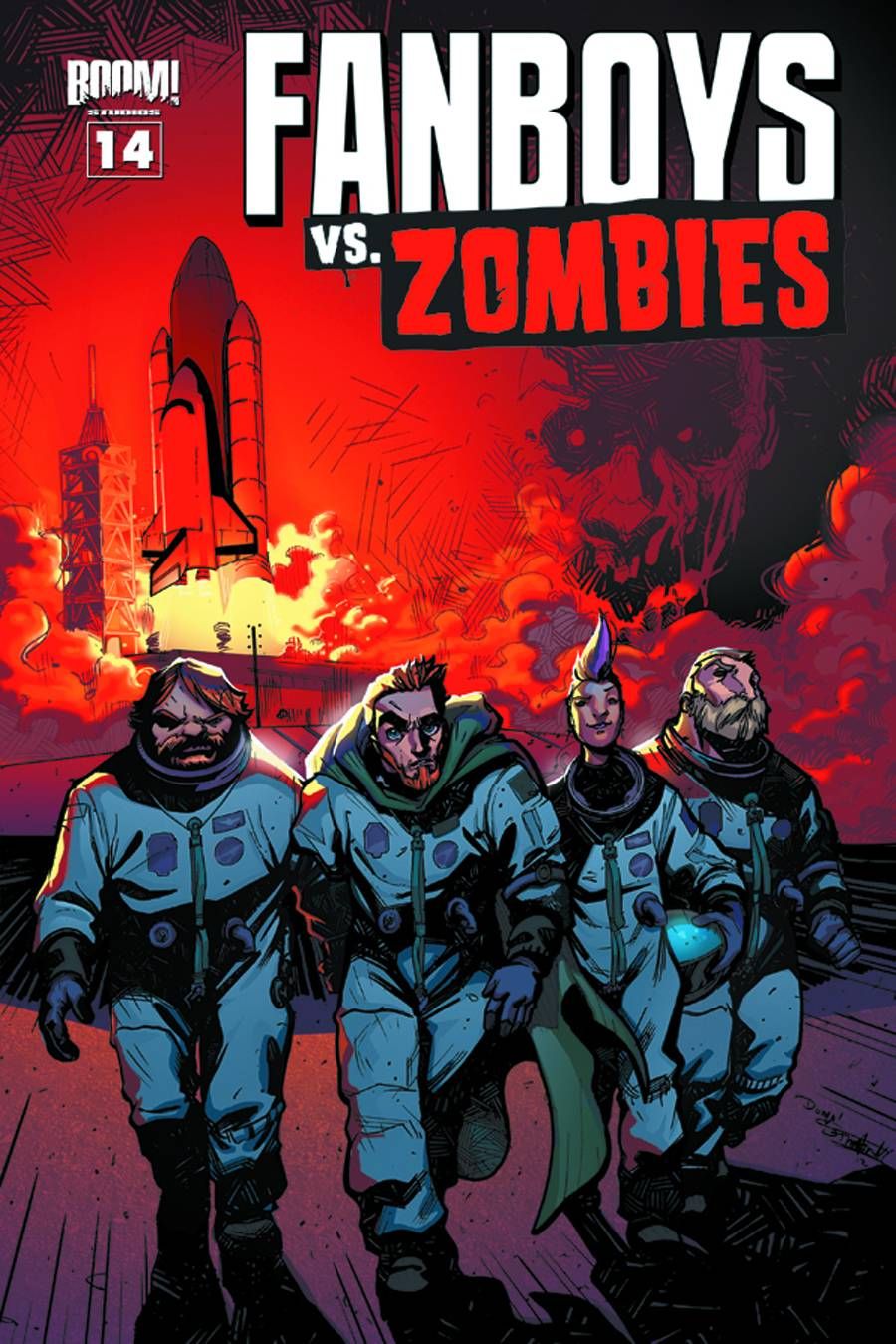 Fanboys vs Zombies #14 Comic