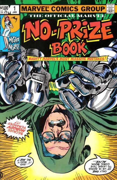 Marvel No-Prize Book, The #1 Comic