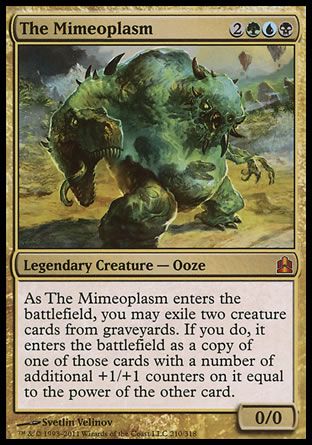 The Mimeoplasm (MTG Commander) Trading Card