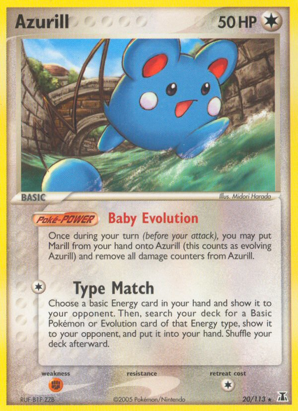 Azurill (20/113) - Delta Species Pokémon Card