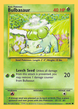 Bulbasaur (44/102) - Base (Unlimited)
