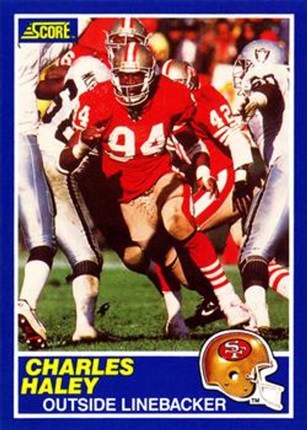 Charles Haley 1989 Score #21
