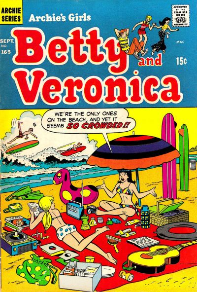 Archie's Girls Betty and Veronica #165 Comic