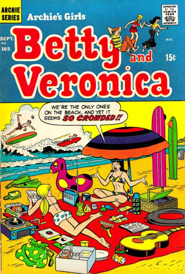 Archie's Girls Betty and Veronica #165