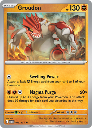 Groudon (49/131) - Prismatic Evolutions