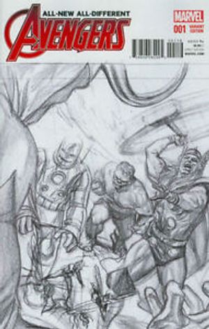 All New All Different Avengers #1 (Ross Vintage Sketch Variant)