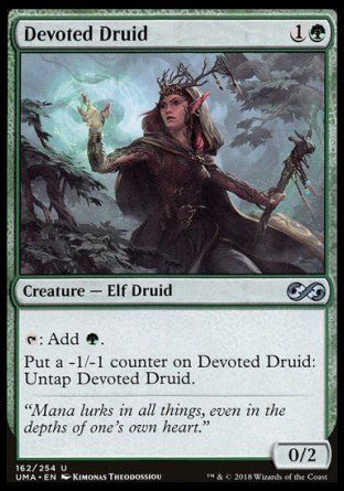 Devoted Druid (Ultimate Masters) Trading Card