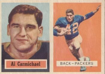 Al Carmichael 1957 Topps #57 Sports Card