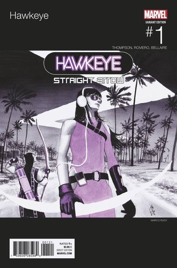 Hawkeye #1 (Rudy Hip Hop Variant)