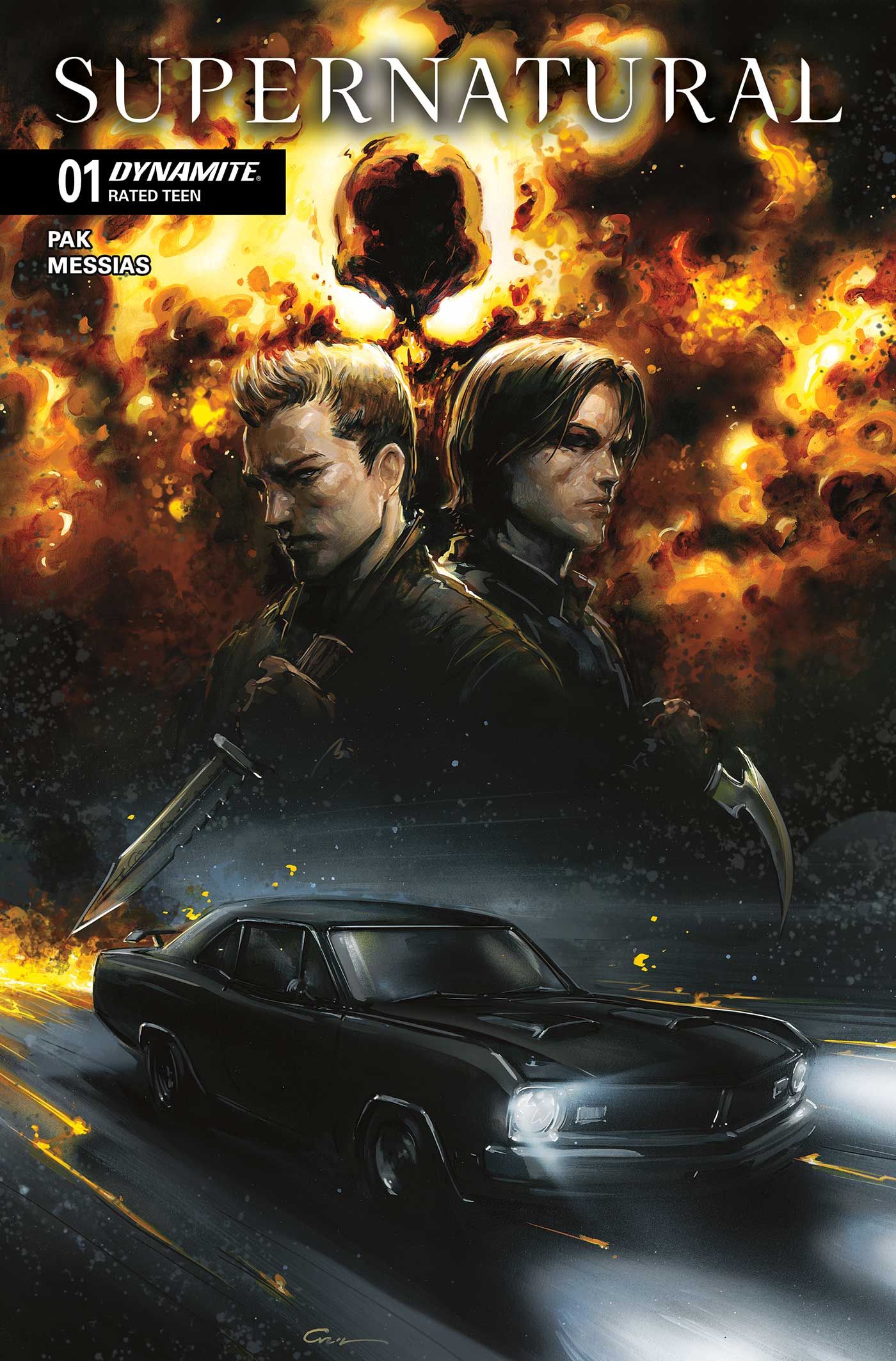 Supernatural #1 (Cvr E Clayton Crain Foil Variant) Comic