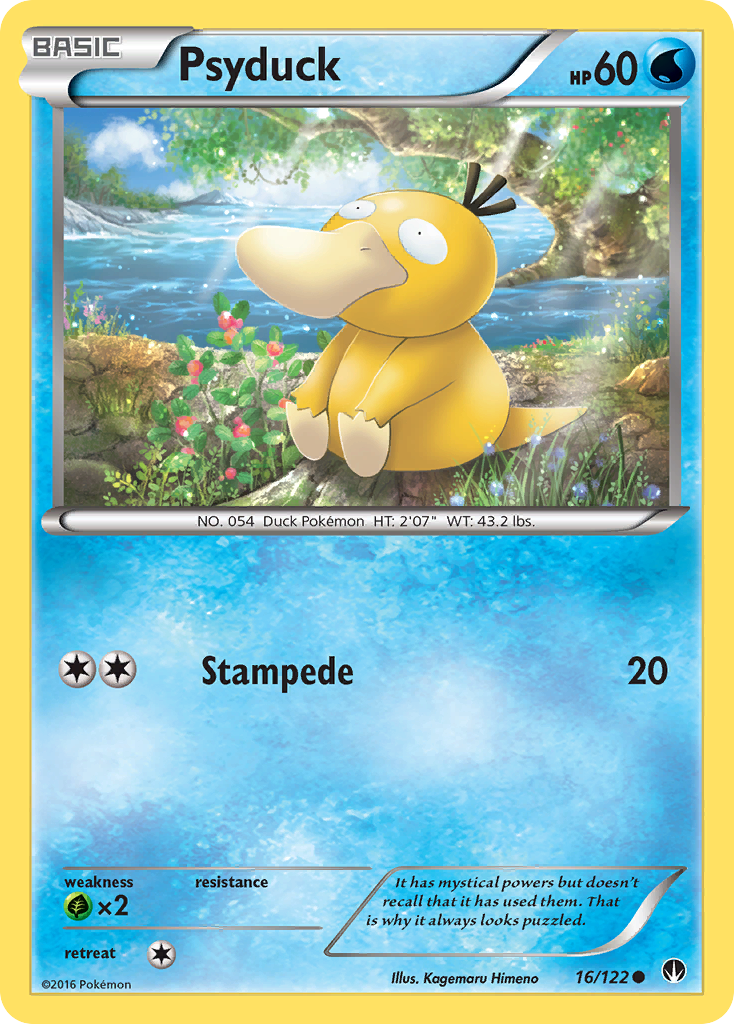 Psyduck (16/122) - BREAKpoint Pokémon Card