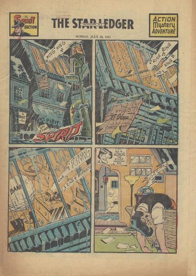Spirit Section #7/20/1947 Comic