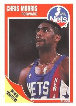 Chris Morris 1989 Fleer #99 Sports Card