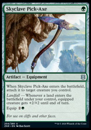 Skyclave Pick-Axe (Zendikar Rising) Trading Card